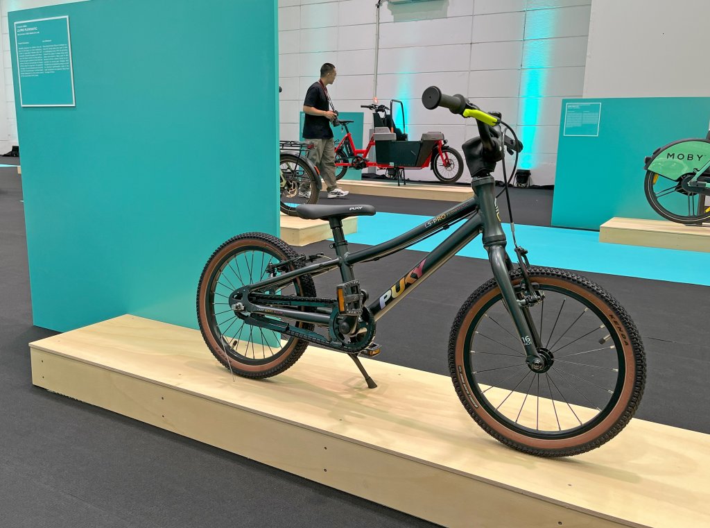 Kinderrad von Puky auf der Messe Eurobike.